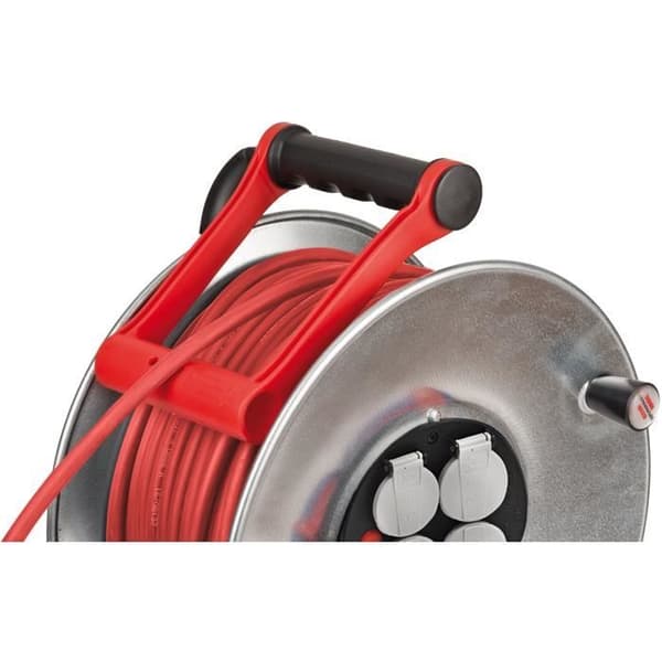 BRENNENSTUHL Silver S 25m kabelupprullare - Cablepilot® - IP44