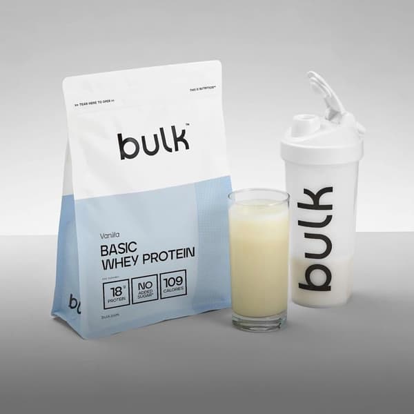 Bulk Basic Vaniljpulver 2,5 kg - 82 Portioner - Låg i Socker