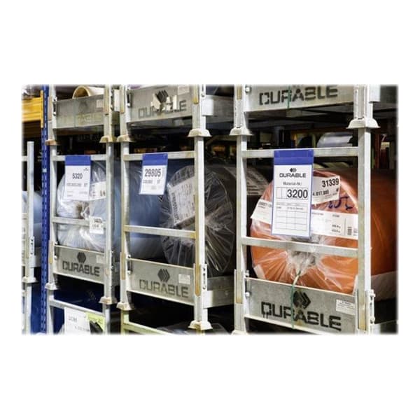 Porte-document A4 - DURABLE - Magnetisk - Mörkblå - Pack om 10 - Blandat
