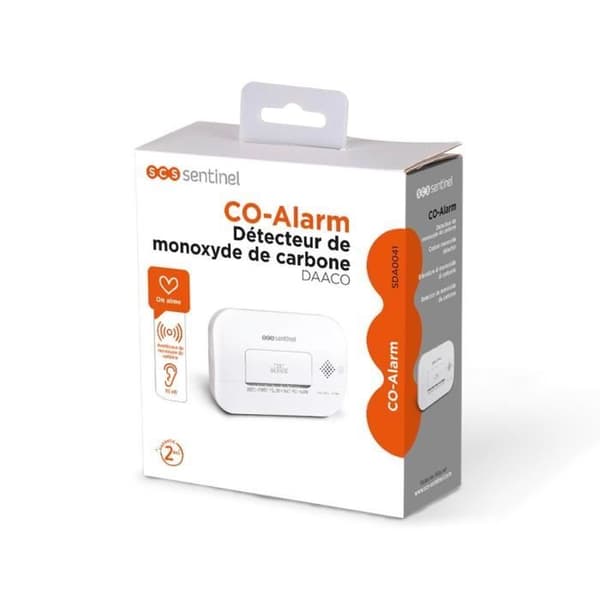 Koldioxiddetektor - SCS SENTINEL - CO-Alarm