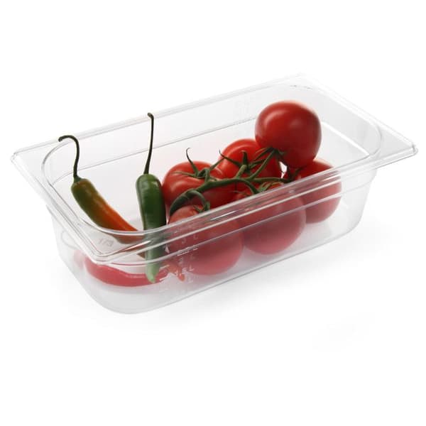 Bac GN 1/6 Profi Line 1L Polykarbonat Transparent - Hendi