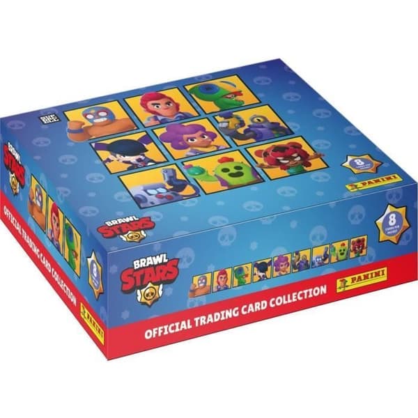 Låda - PANINI - BRAWL STARS TC - 18 påsar - 144 kort
