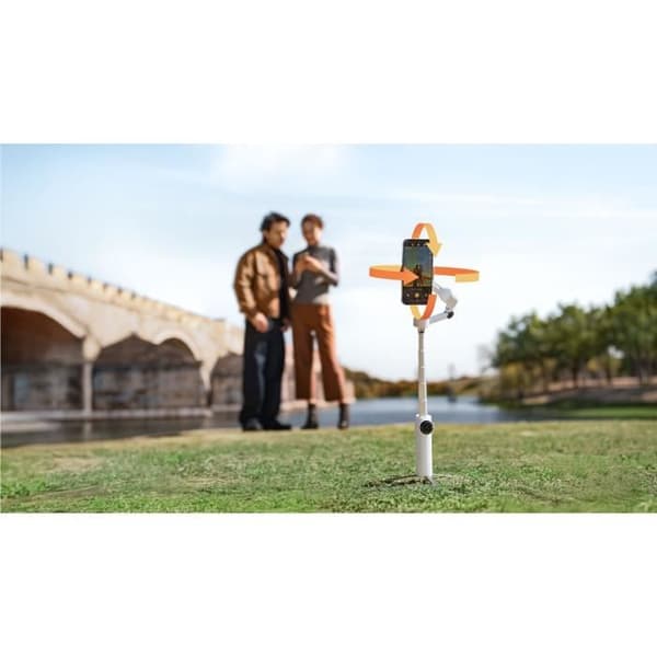Stabiliser för smartphone - INSTA360 - Flow 2 - 360° panoramisk spårning - Vit - Standardpack