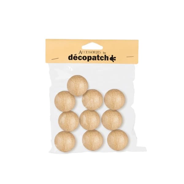 Små hängande kulor Décopatch (x10)