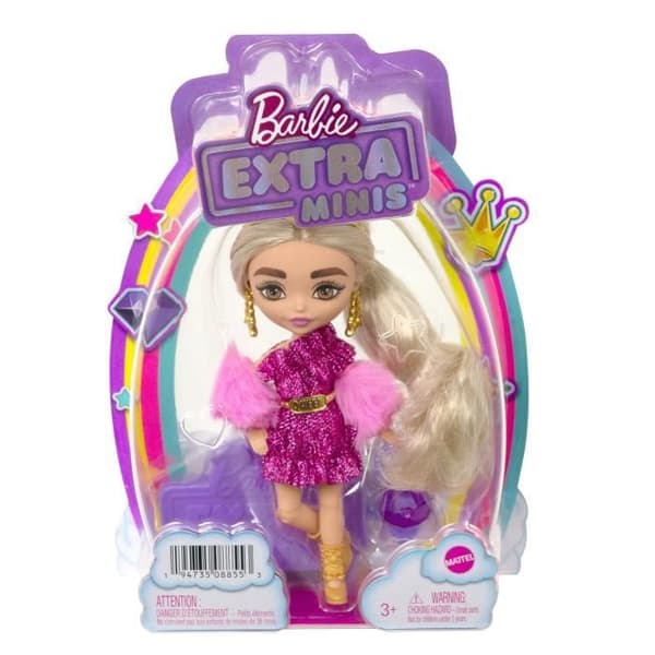 Barbie - Barbie Extra Mini Model 8 - Docka - 3 år och +