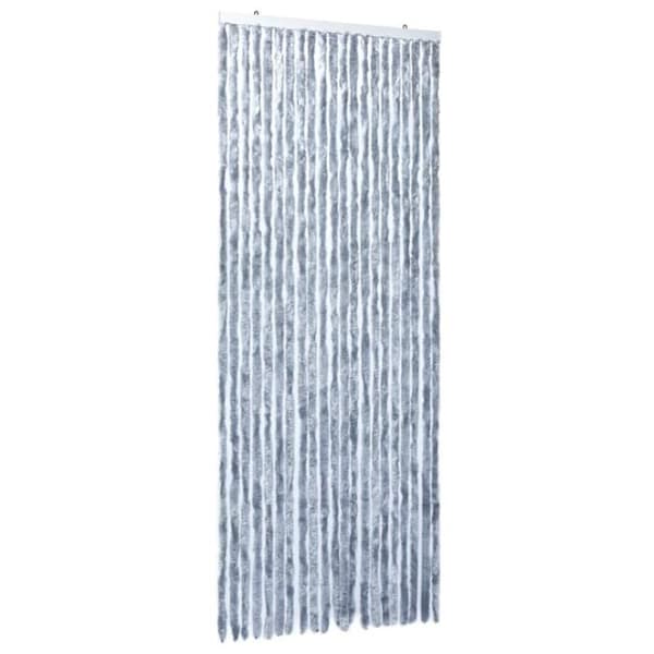 vidaXL Myggnät Silver 90x220 cm Chenille