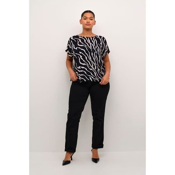 Blus dam KAFFE Curve Sonna Stanley