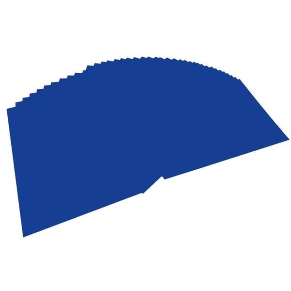 Färgat papper, A4, 130 g/m2, ultramarin
