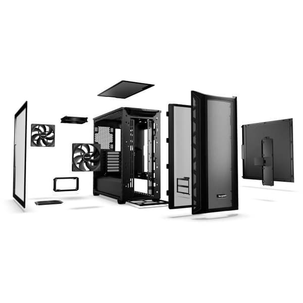 PC-chassi - BE QUIET! - Shadow Base 800 - Svart - Mellanstorlek - ATX/MicroATX
