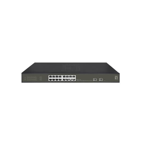 L2 Gigabit Ethernet Managed Network Switch - LEVELONE GES-2118P