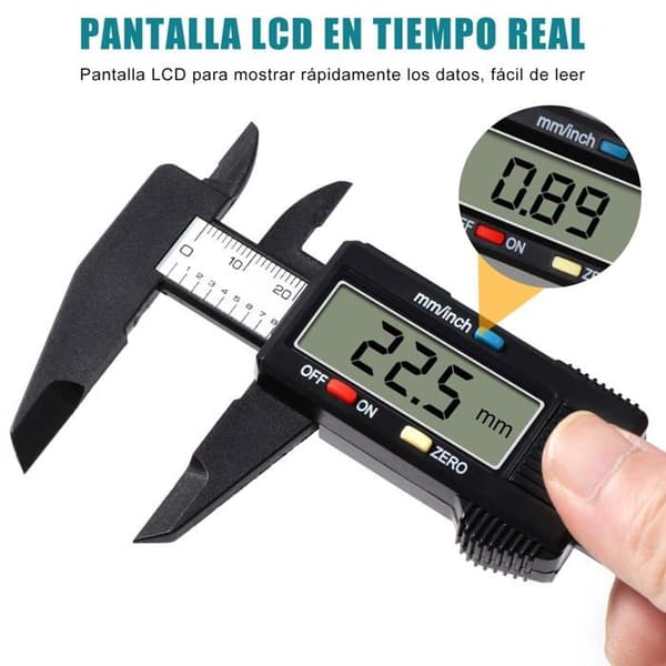 Metrologisk spårning (mikrometer - bromsok) Vinabo - Messschieber Digital Schieblehre