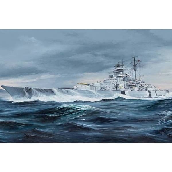 Tysk Bismarck slagskepp