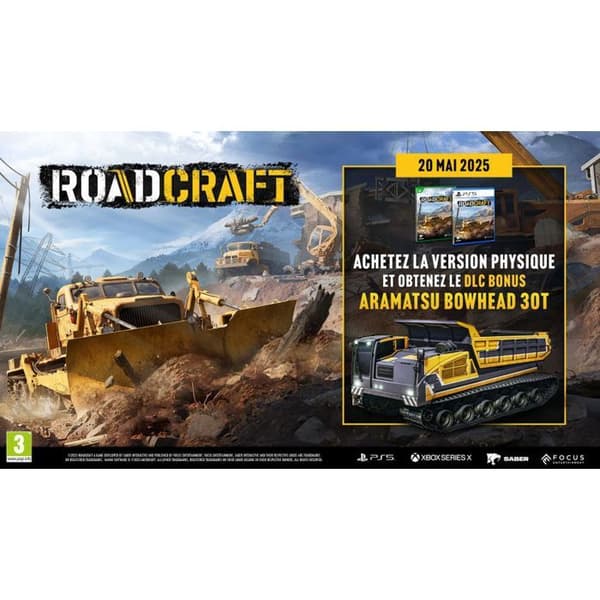 RoadCraft – Xbox Series X-spel (Focus) | 2 års garanti