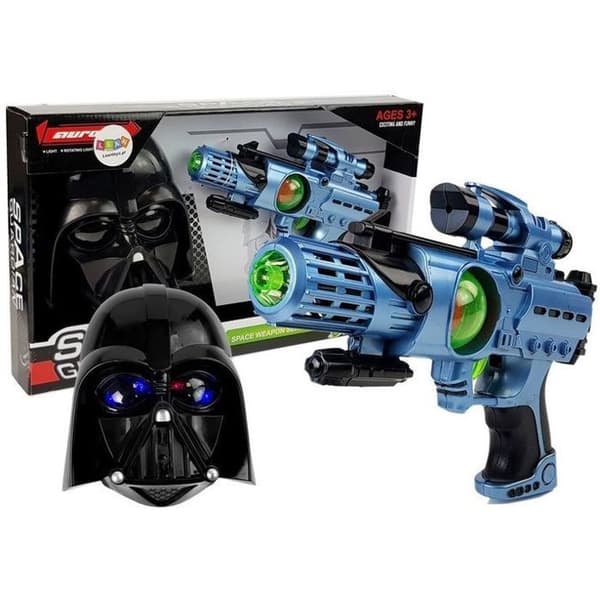 Laserpistol Krigarmasken i Rymden Set