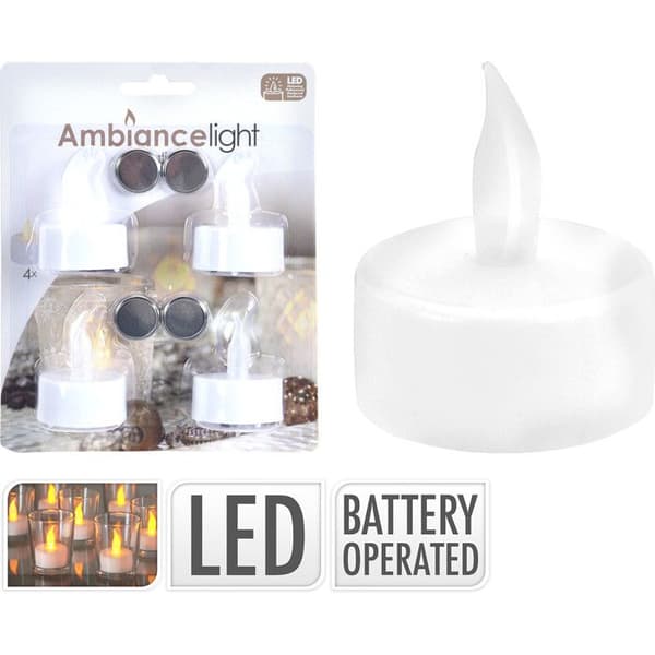 4 LED VÄRMELJUS