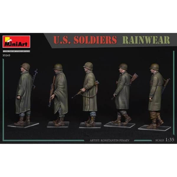 "US SOLDATER REGNKLÄDER"