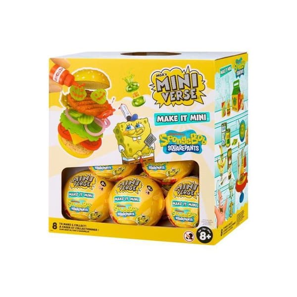 Jouet Miniverse - Samlarset Make It Mini Spongebob miniatyrer i resin DIY