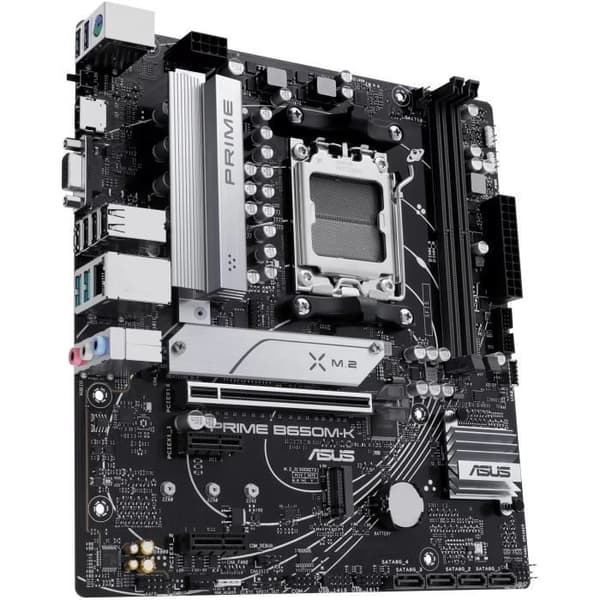 Moderkort - ASUS - PRIME B650M-K - AMD B650 - AM5 micro ATX-plats