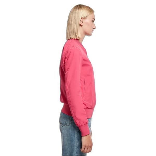 Urban Classics Lätt damjacka - rosa - M