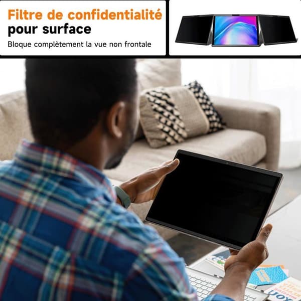 Integritetsfilter - anti-ingripandefilter Mamol - Integritetsfilter Surface Pro 5