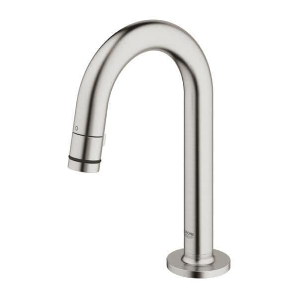 Robinet - Grohe - Universal - Superstål - Böjd munstycke - Vattenbesparing