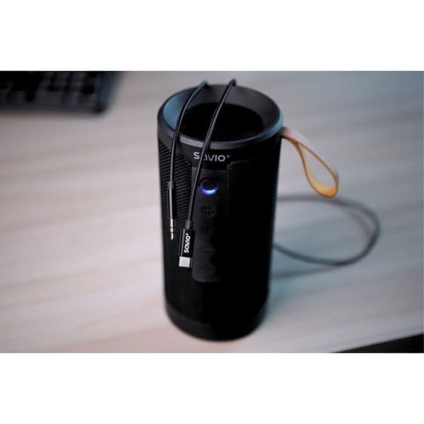 Ljud- och videoadapter Savio - SAVKABELCL-187 - USB-C till mini-Jack kabel