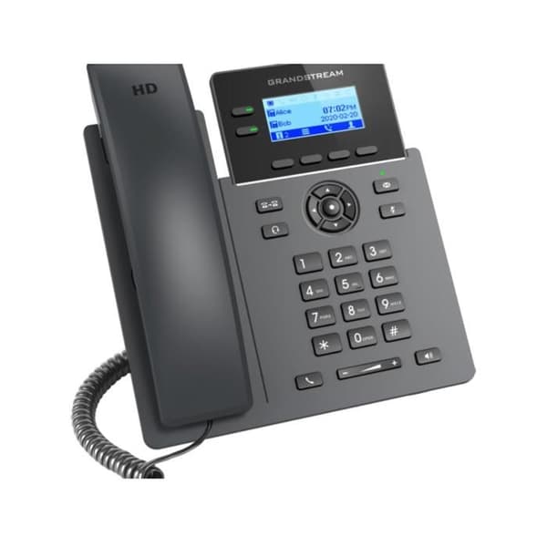 IP-telefon - GRANDSTREAM - GRP2602G - 4 SIP-konton - 2 linjer - Full Duplex-högtalare