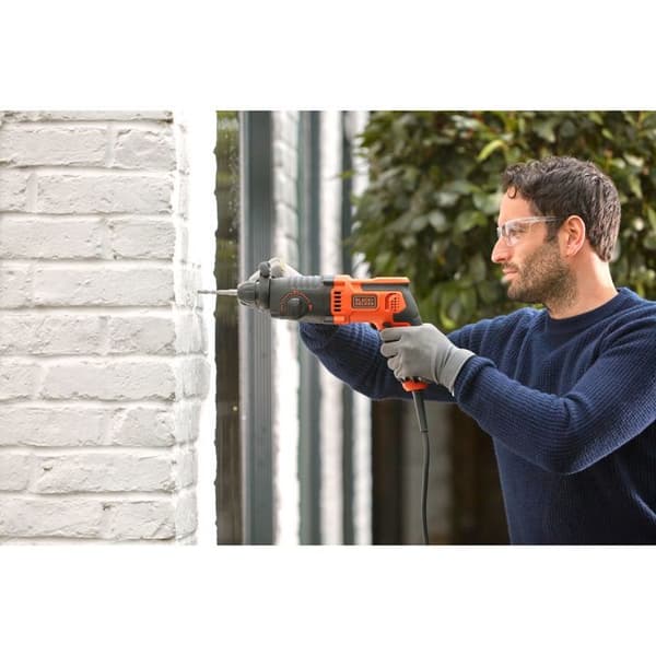 Borrmaskin - BLACK & DECKER - BEHS01K-QS - Elektrisk - 240V - 650W