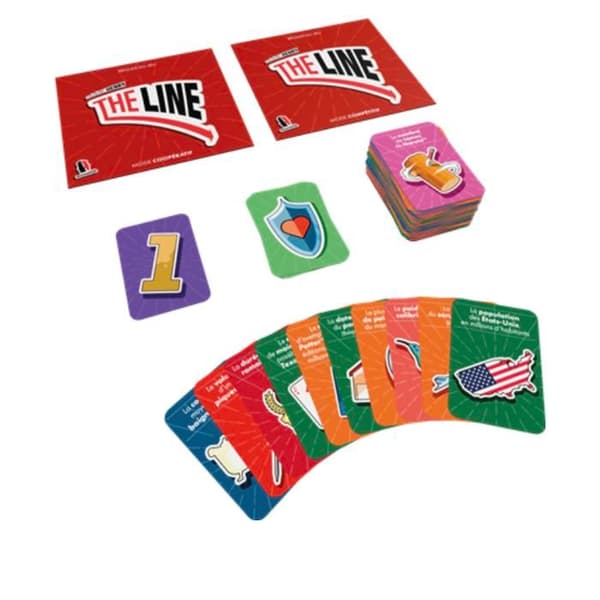 The Line Rouge - Sällskapsspel - ASMODEE - MOLINE0101FR - Från 8 år
