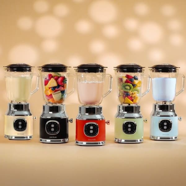 Cecotec Mixern-blender RetroTwist Röd