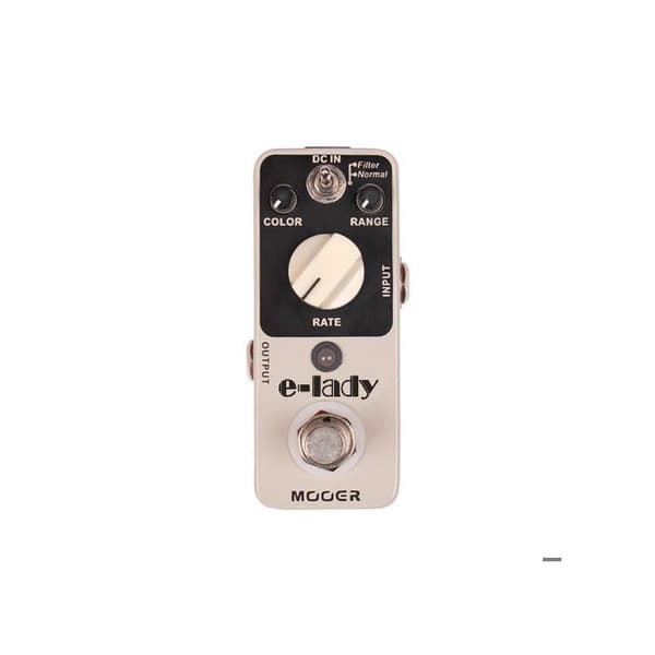 MOOER Eleclady — Analog flanger för gitarr, true bypass, metallchassi
