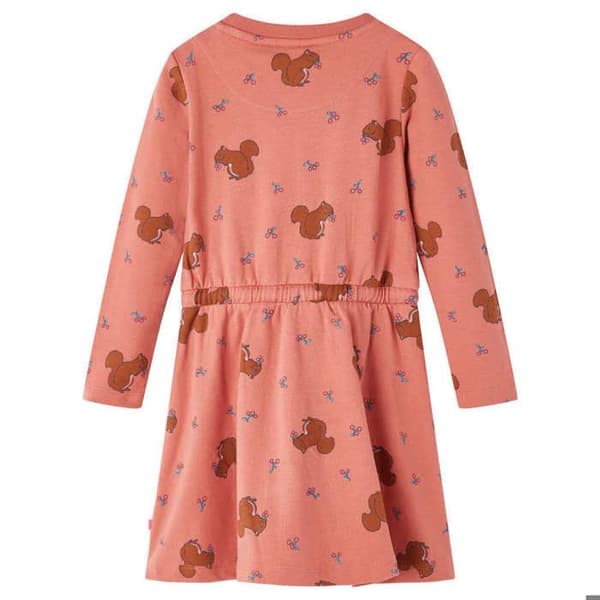 Sweatklänning - vidaXL - Flicka - Rosa - 1,5 till 10 år - Lätt och elastisk tyg