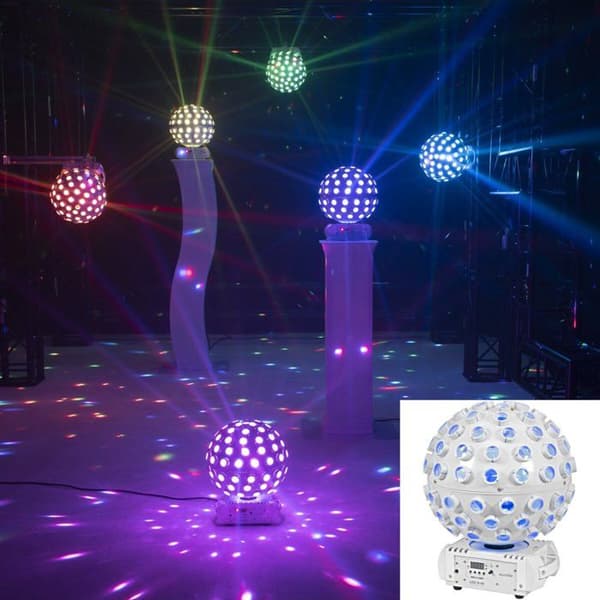 Eurolite LED B-40 Laserstråleffekt, vit
