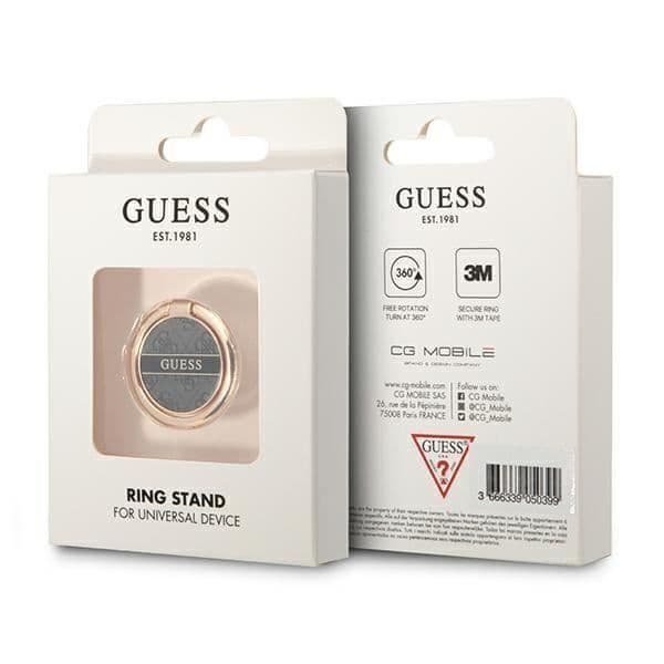 Guess Ring Stand 4G Svart - 3666339050443