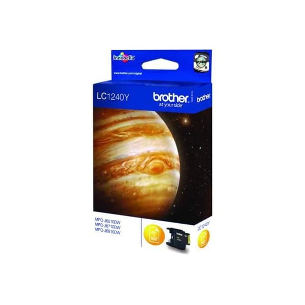 BROTHER Cartouche LC-1240 - Gul