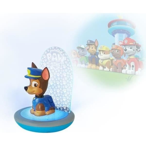 Paw Patrol 3-i-1 Go Glow Night Light med projektor
