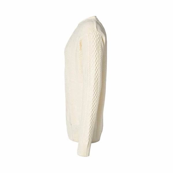 Pull Acrab Robe di Kappa för Herr - Off-white - Rund hals i ull