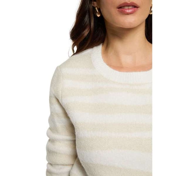 Pull Beige/Vit Kvinna Morgan MTIGRA