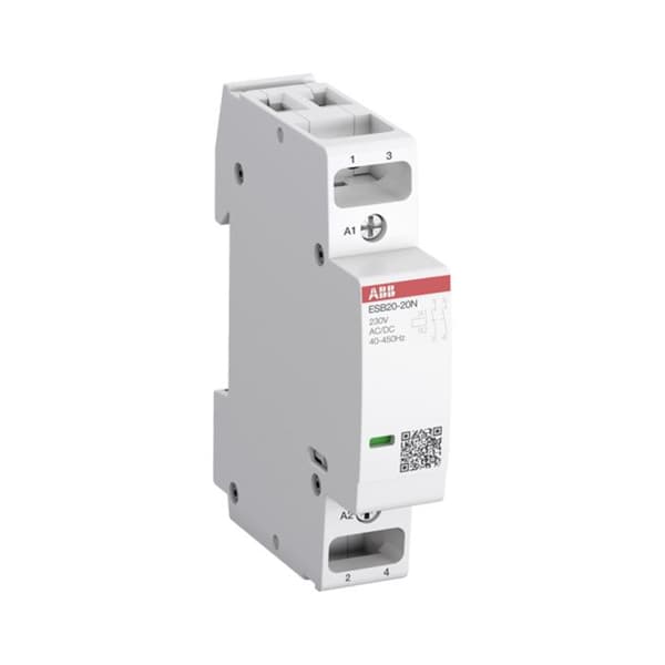 Modulkontakt ESBN 20A 2 NO 230VAC/DC