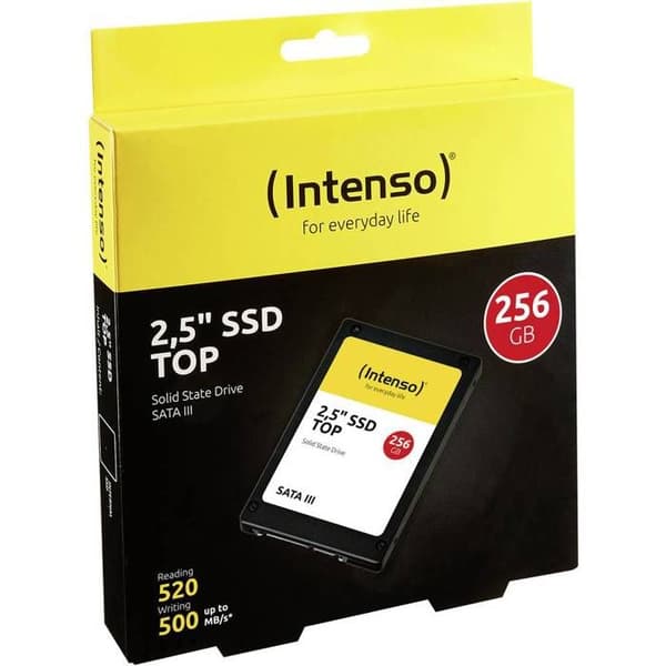 SSD intern 6.35 cm (2.5) Intenso Top Performance 256 GB