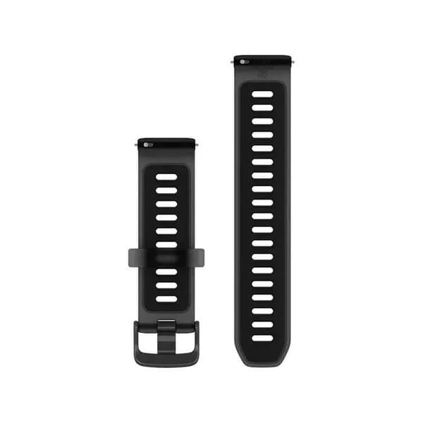 Siliconarmband med grå Garmin Quick Release spänne