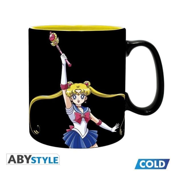 Termosmugg - ABYSTYLE - SAILOR MOON - 460 ml - Keramik - Ej diskmaskinssäker