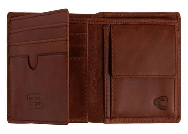 Plånbok - CAMEL ACTIVE - CM0232 - Läder - Brun - Integrerat RFID-skydd