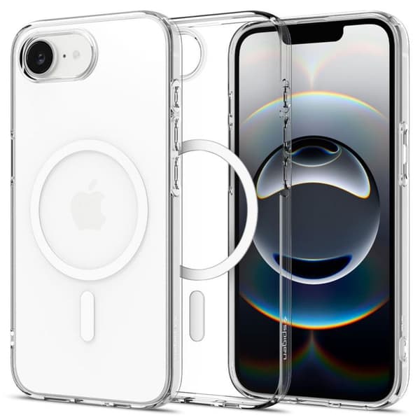 Spigen Liquid Crystal MagSafe-fodral för iPhone 16e - Klar