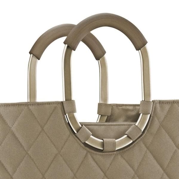 Shopperväska - REISENTHEL - Loopshopper - 40 cm - Rhombus oliv - Hållbar polyester