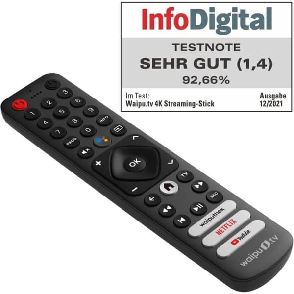 Clé TV 4K Stick - WAIPU