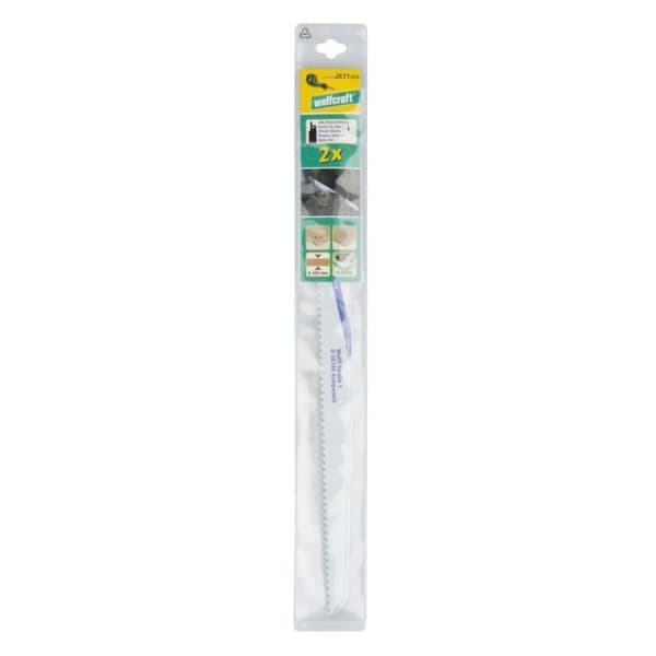 WOLFCRAFT Set med 2 BIM sabelsågblad - 28 cm