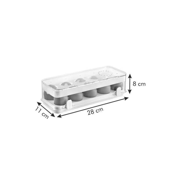 Tescoma 891834, kartong, rektangulär, transparent, vit, plast, 280 mm, 110 mm