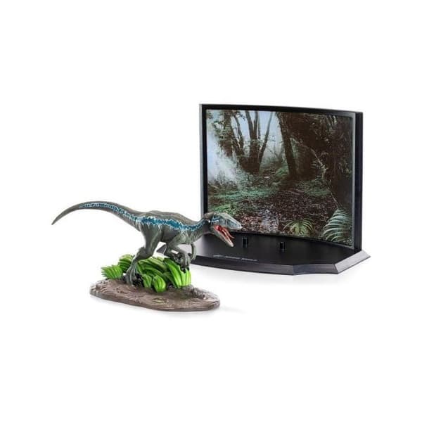 Statyett - NOBLE COLLECTION - Velociraptor Blue - 8 cm - Plast - Resin