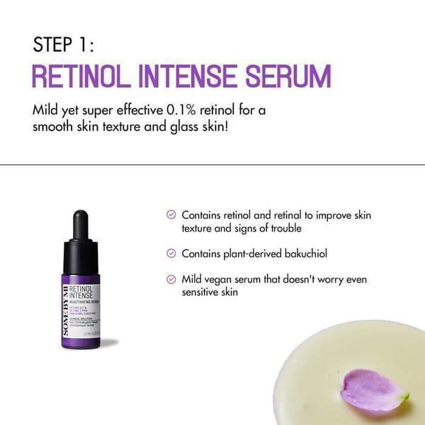 Testkit - SOME BY MI - Retinol Intense - Serum 10 ml - Ögonkräm 10 ml - Parfymfri
